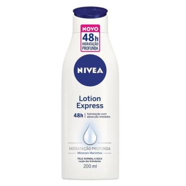 Imagem de LOCAO HIDRATANTE NIVEA LOTION EXPRESS 200ML - Hidratação Profunda e Re
