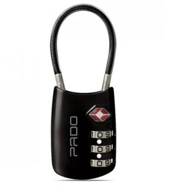 Imagem de Cadeado Tsa Personal Zamac 66mm Pado Preto