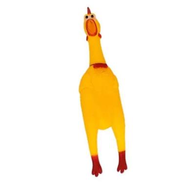 Imagem de BRINQUEDO para cachorro. Pet Mordedor de Frango.Plástico , Sonoro com 