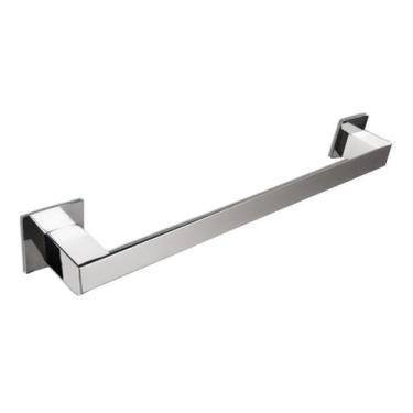 Imagem de Toalheiro 60cm Inox Polido- Metais Acessórios Banheiro Steel - Inovar 