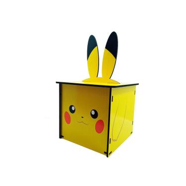 Imagem de Caixa Porta Cards Pikachu Pokemon Personalizada