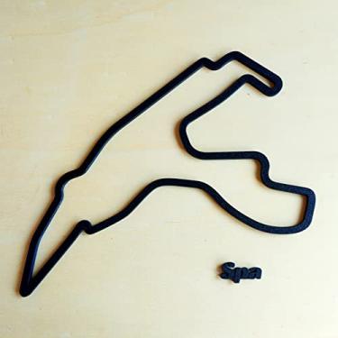 Imagem de Quadro 3D Pista Spa/Decoração, F1, Fórmula 1 - Toque 3D