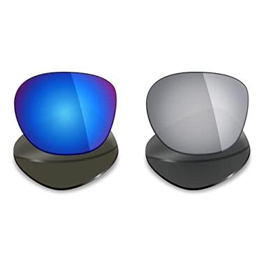 Imagem de Mryok 2 pares de lentes polarizadas de substituição para óculos de sol Oakley Latch – Opções