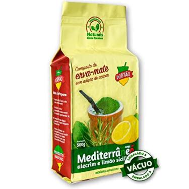 Imagem de Erva-Mate Portão Chimarrão Composto Mediterrâneo Alecrim e Limão Siciliano a Vácuo 500g.