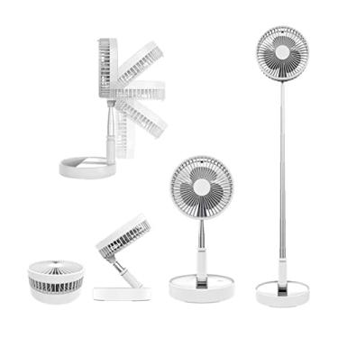 Imagem de Ventilador Portátil Silencioso Dobrável 7200mah Retrátil D09 Luuk Young (Branco)