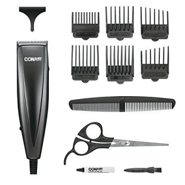 Imagem de Conair MAN – Kit de corte simples, cortador de cabelo para homens, 12 peças