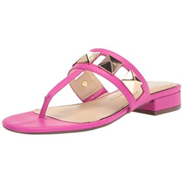 Imagem de Jessica Simpson Sandália feminina Movena cravejada de salto, Calypso rosa, 8.5
