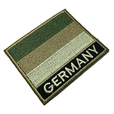 Imagem de BP0081NT03 Bandeira Alemanha Patch Bordado Termo Adesivo