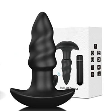 Imagem de Lovearrow S-Hande Plug Anal com Vibração Controle Remoto 10cm x 3,7cm 9 Modos de Vibração Recarregável
