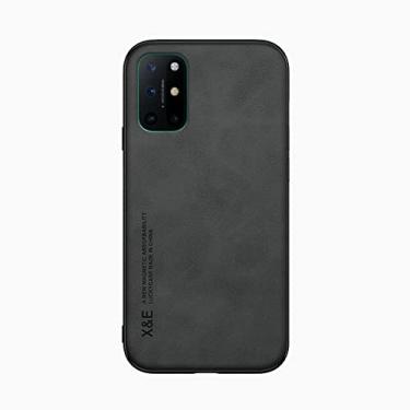 Imagem de Kepuch Silklike Capa para Oneplus 8T - Case Placa de Metal Embutida para Oneplus 8T - Preto