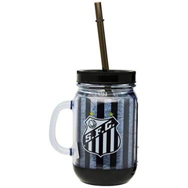 Imagem de Caneca com Canudo, SFC, Multicor, 420 ml