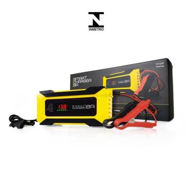 Imagem de Carregador de Bateria Automotivo Smart Charger 8A Inteligente - Bivolt - 12V