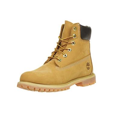 Imagem de Timberland Bota feminina impermeável premium de 15 cm, Trigo, 6 Wide