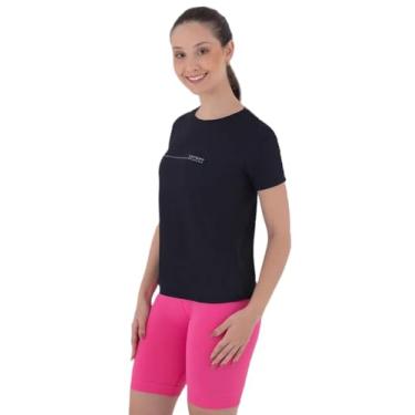 Imagem de Camiseta Bio Feminina Básica Microfibra UV50+ - Lupo Sport (BR, Alfa, G, Regular, Preto)