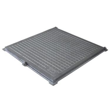 Imagem de Tampa Articulada Porta Cadeado Gda 80x80 Caixa De Passagem