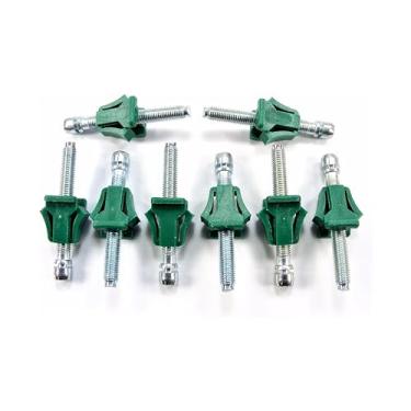 Imagem de Retro-Motive Kit de ajuste de farol para veículos GM 76-88 – Superfície impermeável – Inclui 8 parafusos e 8 porcas – Ferramenta automotiva essencial para lâmpadas de farol e instalação