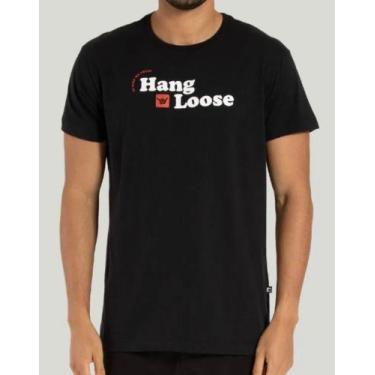 Imagem de Camiseta Hang Loose Silk Mc Round, Preto