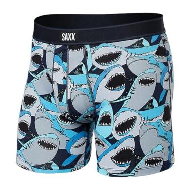 Imagem de Roupa íntima masculina Saxx – Cueca boxer Daytripper com suporte embutido – Roupa íntima masculina