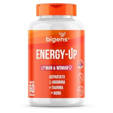 Imagem de Energy Up, aspartato, arginina, taurina, boro, 60 cápsulas softgel, Bigens (Unidade)