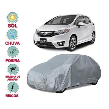 Imagem de Capa cobrir carro Honda Fit 100% Impermeável Proteção Total Bezzter