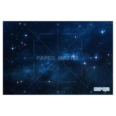 Imagem de Papel De Teto Céu Espaço Estrelas Galáxias 3,5M Rof52 - Você Decora