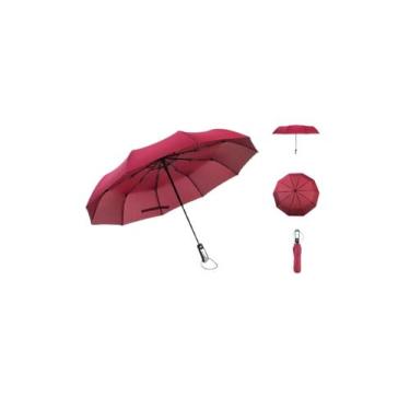 Imagem de Guarda Chuva Abre e Fecha Automático Reforçado Cabe na Bolsa - Luyin, 