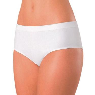 Imagem de Calcinha Caleçon Sem Costura Loba Clássica, Natural, G