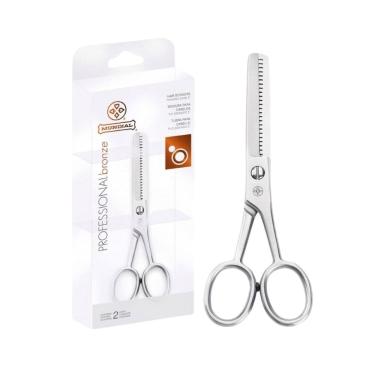 Imagem de Tesoura Cabelo Fio Desbaste Profissional BC Bronze 345-5
