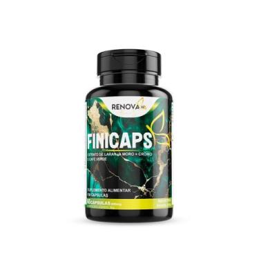 Imagem de FiniCaps Renova Me 60 Cápsulas Café Verde Psyllium, 1 Frasco