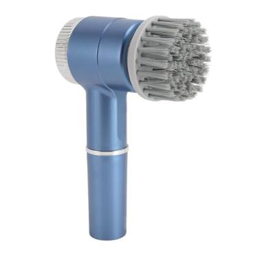 Imagem de Purificador Giratório Elétrico Portátil Com 5 Cabeças Substituíveis LED Display Sem Fio IPX7 à Prova D'água Spin Escova Ferramenta de Limpeza Eletrônica para Banheiro Cozinha