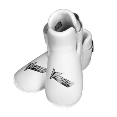Imagem de Viper Martial Arts Equipamento para pés de artes marciais tradicionais super seguro (branco, pequeno)