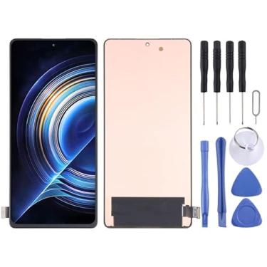 Imagem de Substituição da tela móvel Material OLED Tela LCD original e Digitalizer Conjunto completo para Xiaomi Redmi K50 Gaming/Poco F4 GT Ecrã LCD