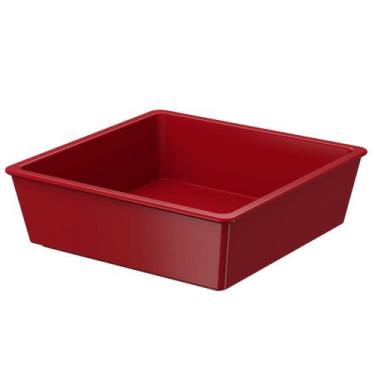 Imagem de Molheira de Polipropileno para Shoyu 50ml Uno Coza - Brinox, Vermelho 