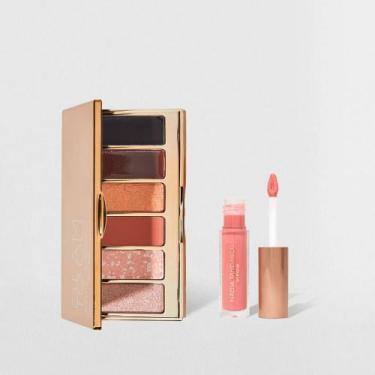 Imagem de Kit Paleta de Sombras Glam To Go + Brilho Labial Rosa Nádia Tambasco B