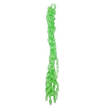 Imagem de Fio de Pedras Retângulo 16x6mm 20un Verde Cristal Arte 30cm - Macall