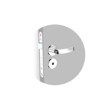 Imagem de Fechadura pali reta banheiro cromada - SOPRANO