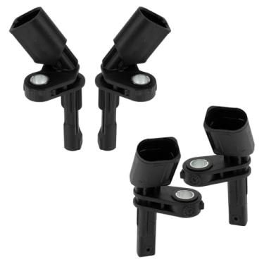 Imagem de Sensor de velocidade da roda ABS 7H0927803 dianteiro traseiro esquerdo direito compatível com Volkswagen VW Passat Jetta Tiguan Beetle GTI EOS Golf CC, Audi A3 TT, substitui 7H0927804 1K0927807