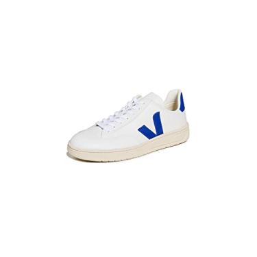 Imagem de Veja Tênis masculino de couro V-12, Extra branco/paros, 12