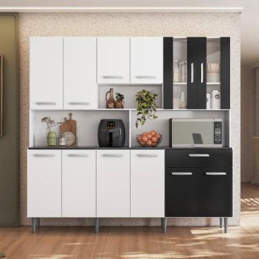 Imagem de Armário de Cozinha 12 Portas 1 Gaveta Clara Yescasa