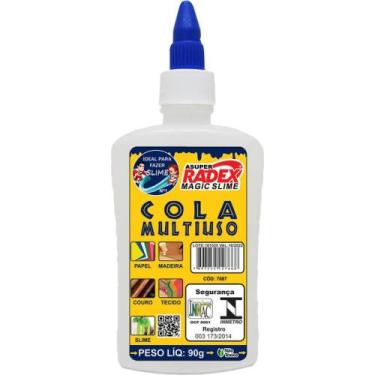 Imagem de Slime Cola Transparente 90G Caixa com 12 Unidades - Radex