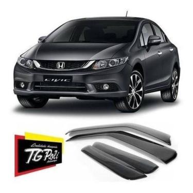 Imagem de Calha De Chuva Novo New Civic 2012/15 4 Portas