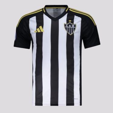 Imagem de Camisa Adidas Atlético Mineiro I 2025 Patch Sul-Americana, EG
