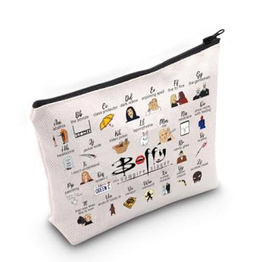 Imagem de Presente inspirado no programa de TV BTVS BTVS Série de TV Mercadoria para fãs BTVS Vampire Makeup Zipper Pouch, Maquiagem BTV