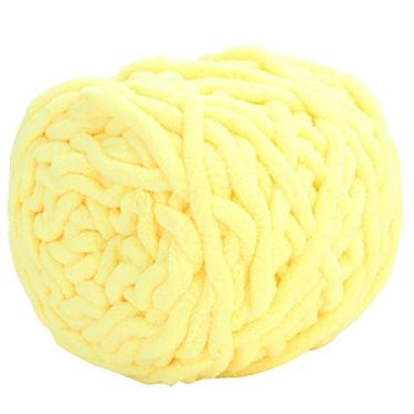 Imagem de Ice Grossa de Gelo de Fio de Fio tricô (04 frango amarelo)