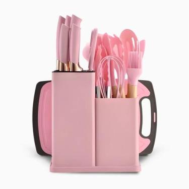 Imagem de Kit Utensílios Cozinha Sofisticado Completo 19 peças - DOTZEN STORE, R