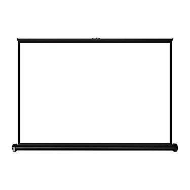 Imagem de Tela de projeção para mesa doméstica, 20/30/40/50 polegadas 4:3/16.9 tela do projetor externa/interna manual protetor de tela, telas de sala de aula de vídeo de parede de escritório, 4: 3-40 polegadas