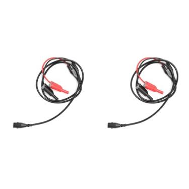 Imagem de 2 PCS P1204 BNC Plugue Macho para Segurança Banana Plug Cabo Coaxial Osciloscópio Teste Lead 100 Cm