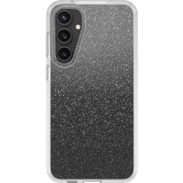 Imagem de OtterBox Capa da série Prefix NSYNC - Stardust (transparente/glitter), ultrafina, compatível com bolso, bordas levantadas protegem a câmera e a tela, compatível com carregamento sem fio (unidade única enviada em saco plástico)