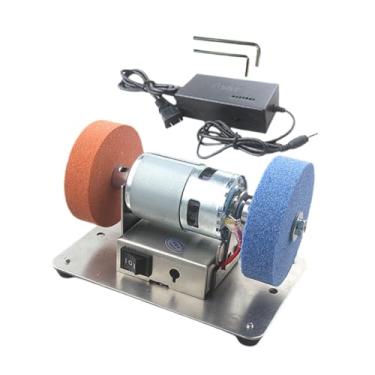 Imagem de IEUDNS Mini Belt Belter Belder Grinder Lixing Máquina de retirada multifuncionação Ferramenta de retificação para o afiamento do polimento de borda