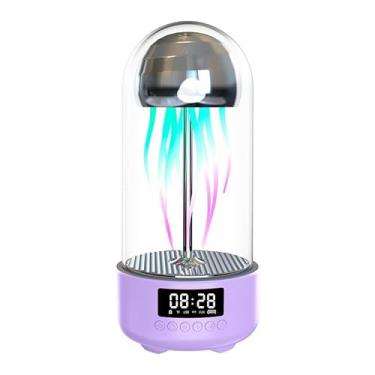 Imagem de Áudio Bluetooth Dazzle Colour Breathing Light Áudio Bluetooth Plug-in Áudio sem fio (Roxo)